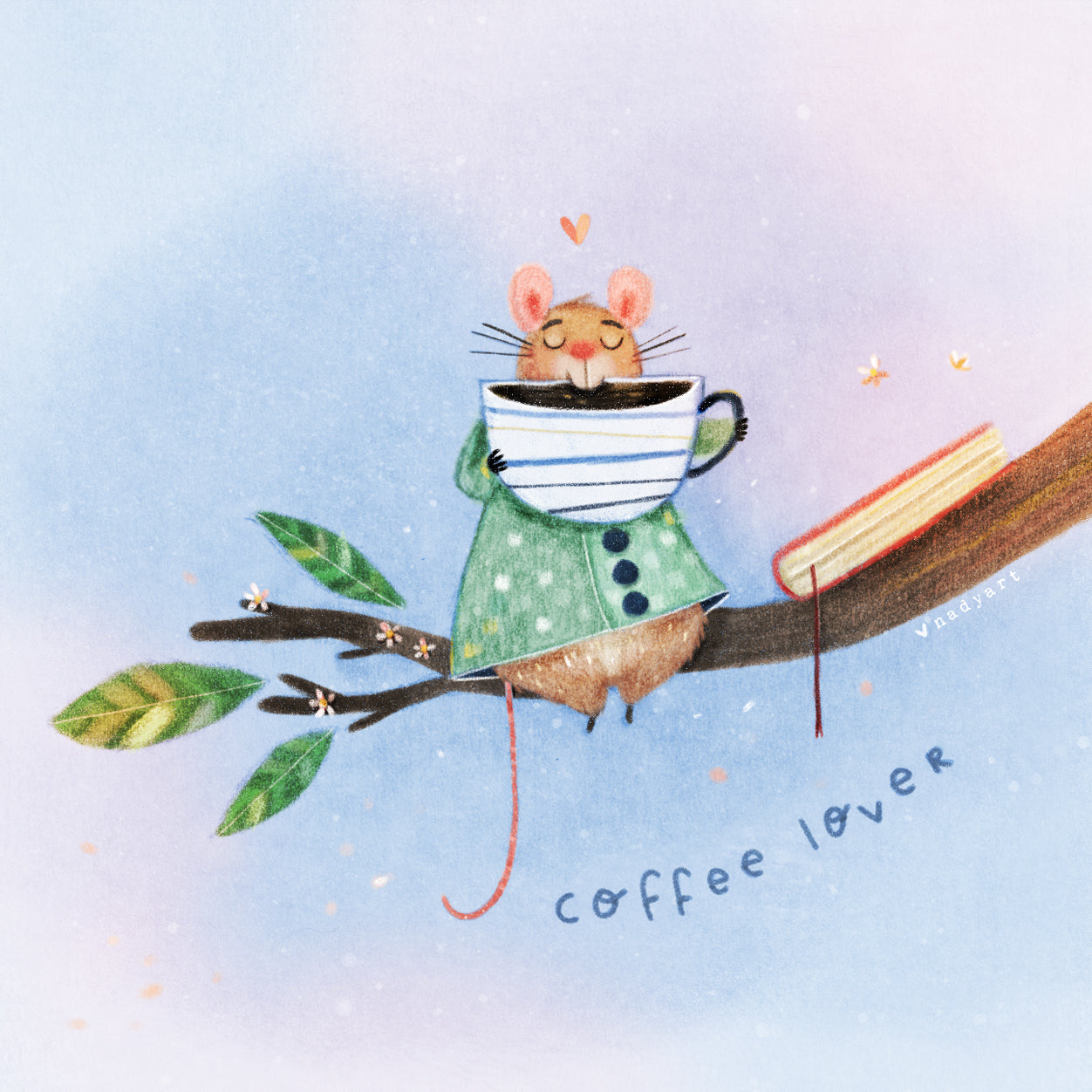 Coffee Lover • medium art print
