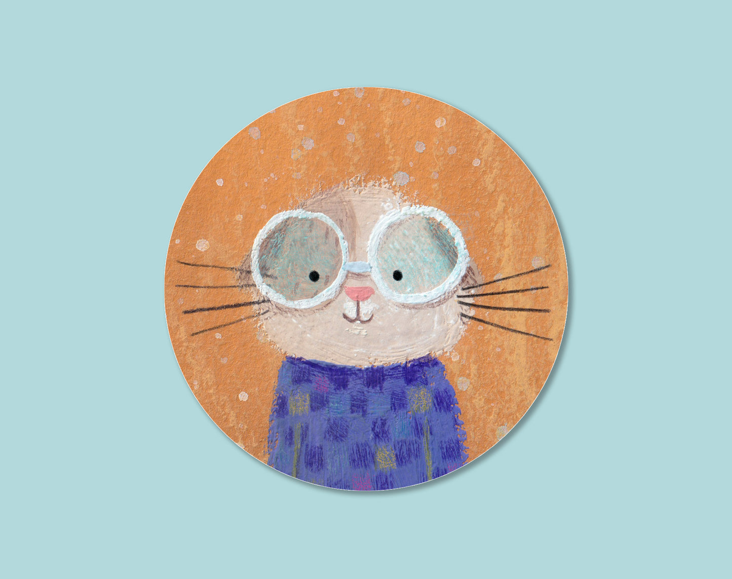 A very cozy Henry • Vinyl Sticker