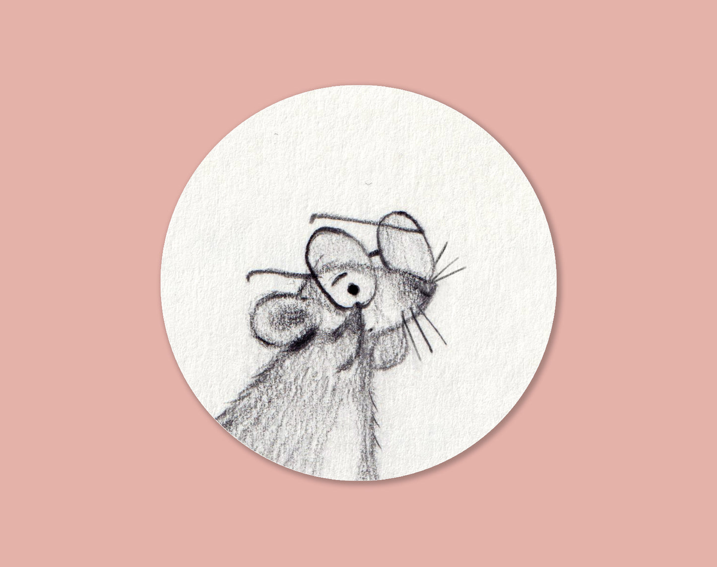 Happy to see you! • Vinyl Sticker