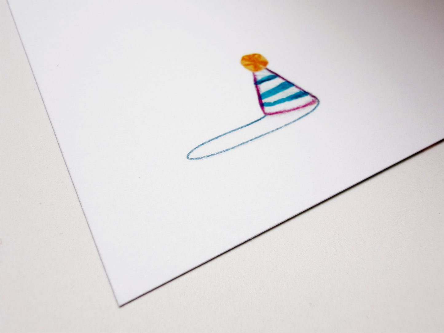 Set of 2 folded Birthday Cards (no text)