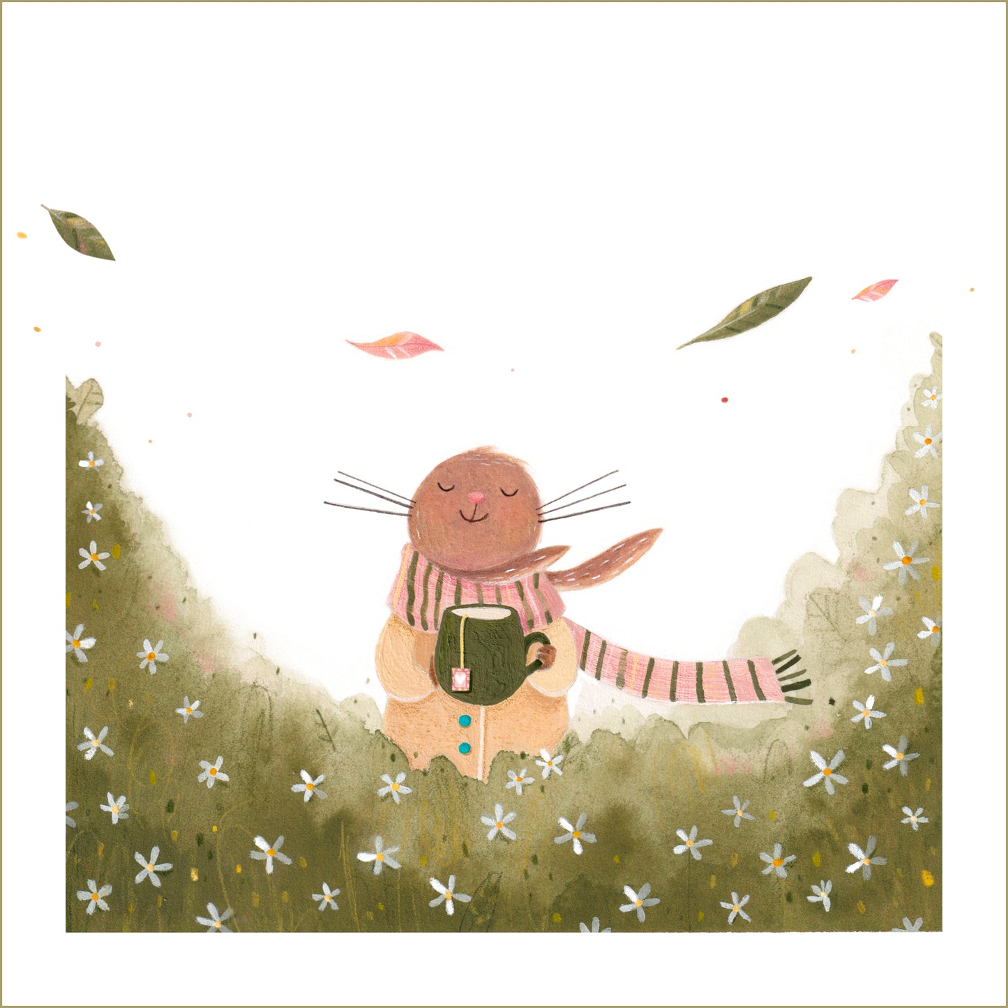 A Soothing Moment • medium art print