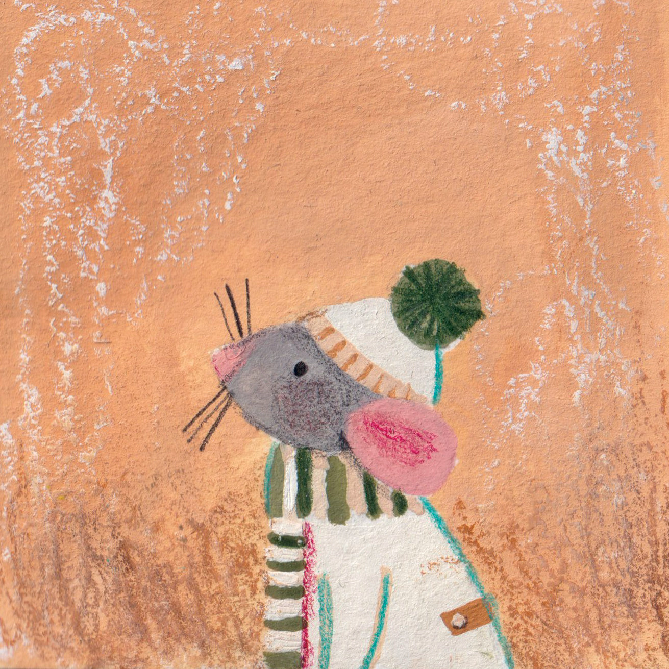 a Winter Mouse art print