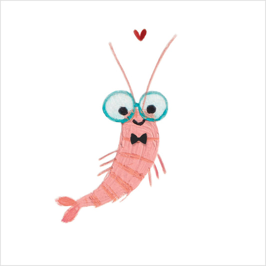 Max the Gentleman Shrimp • Limited Valentine's Art Print