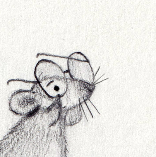 Happy to see you! • Small Art Print