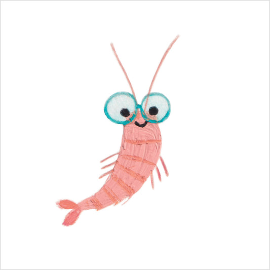 Max the Shrimp • Small Art Print
