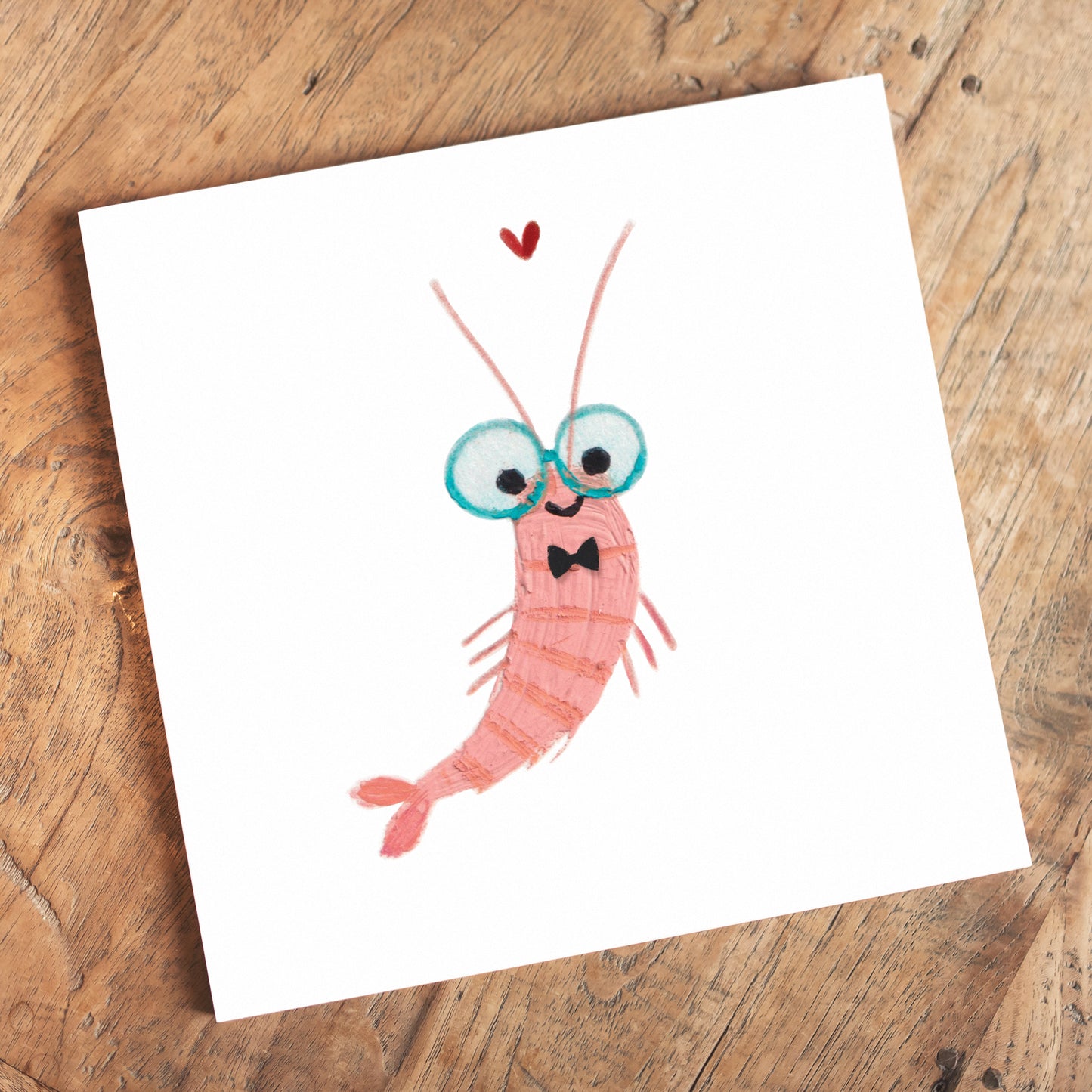 Max the Gentleman Shrimp • Limited Valentine's Art Print