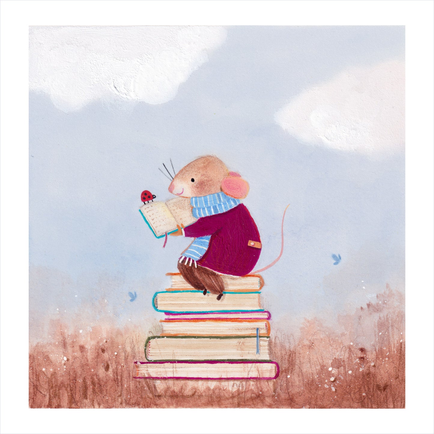 Oh, hi dere! • medium art print