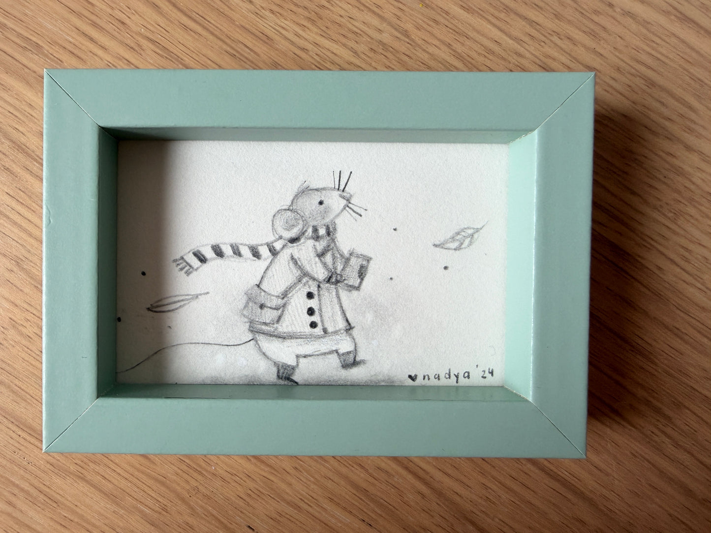 Small Framed Pencil Sketch