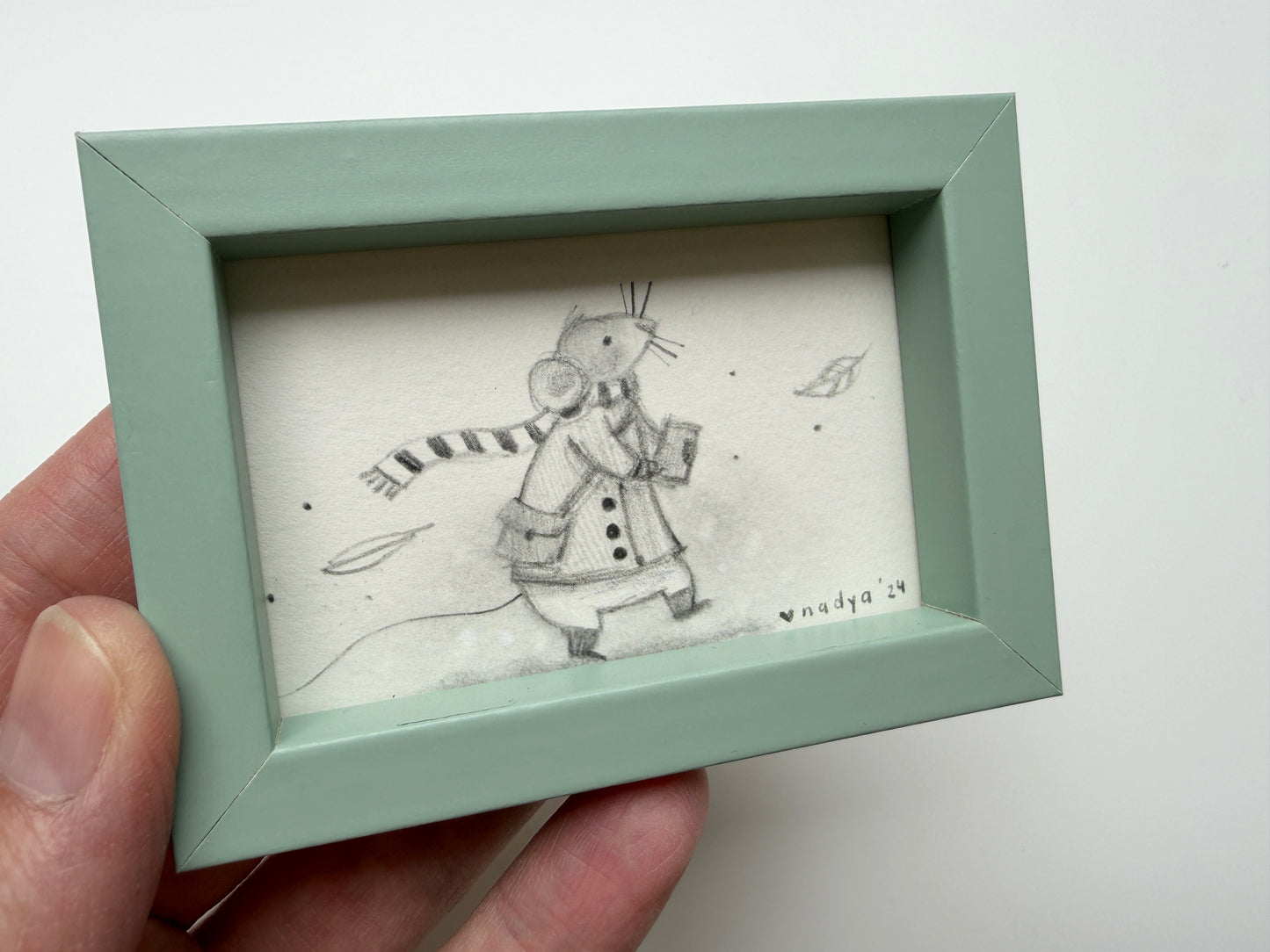 Small Framed Pencil Sketch
