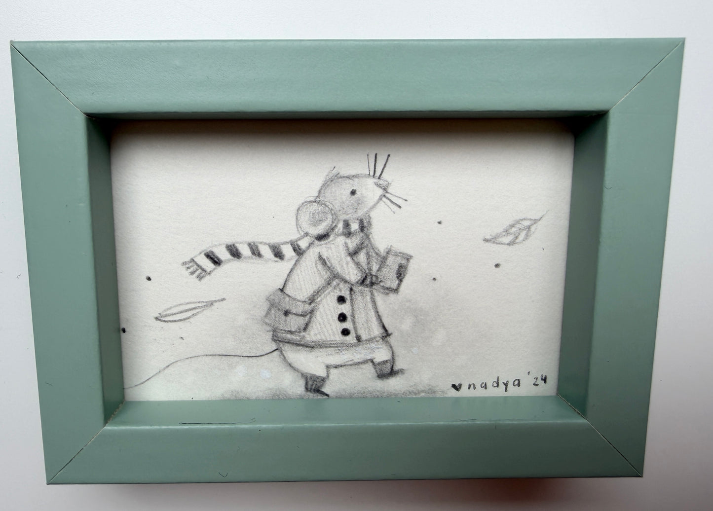 Small Framed Pencil Sketch