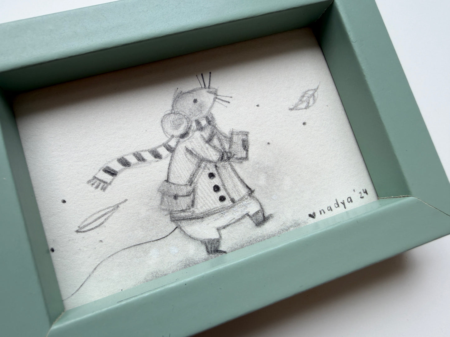 Small Framed Pencil Sketch