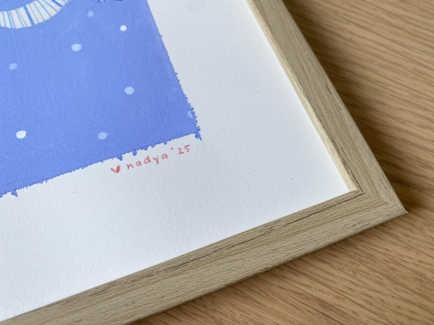 Max the Winter Shrimp Original Painting