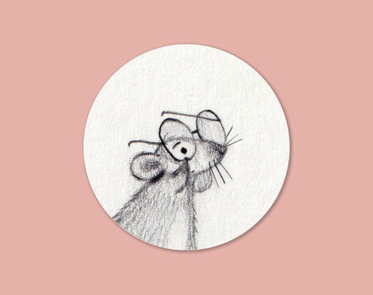Happy to see you! • Vinyl Sticker